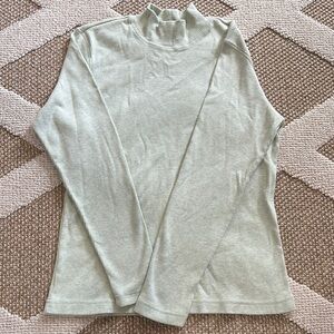 Van Heusen Light Green Turtleneck Sweater